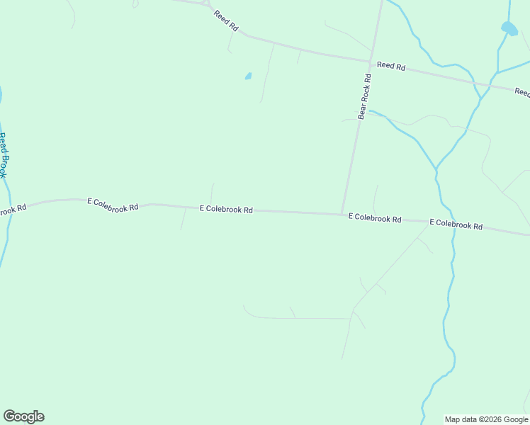 map of restaurants, bars, coffee shops, grocery stores, and more near 416 East Colebrook Road in Colebrook