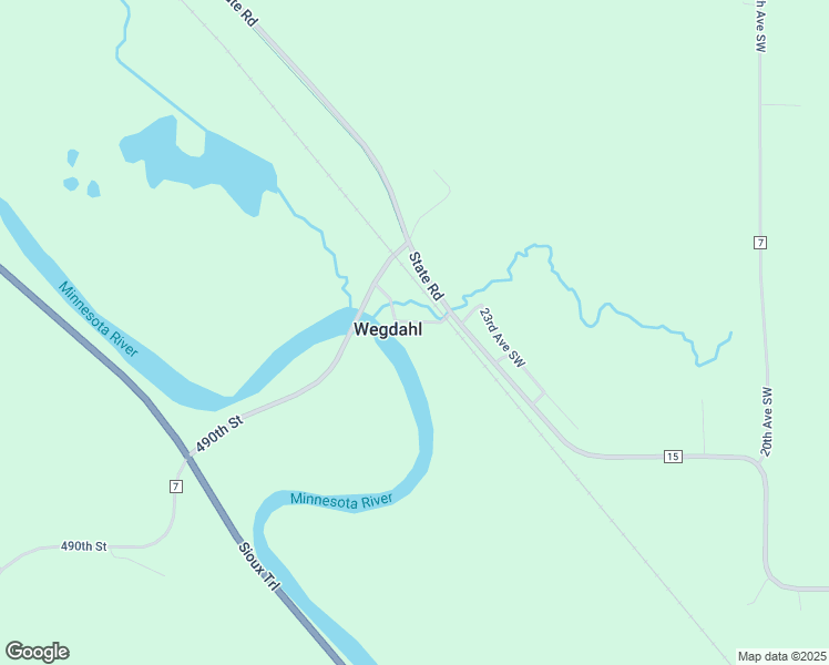 map of restaurants, bars, coffee shops, grocery stores, and more near 9025 26th Avenue Southwest in Montevideo