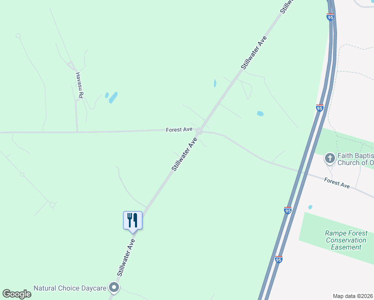 map of restaurants, bars, coffee shops, grocery stores, and more near 92 Stillwater Avenue in Orono