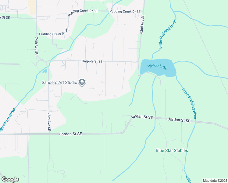 map of restaurants, bars, coffee shops, grocery stores, and more near 3958 78th Avenue Southeast in Salem