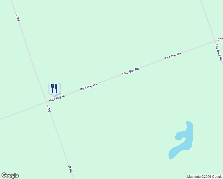map of restaurants, bars, coffee shops, grocery stores, and more near 331 Pike Bay Road in Lion's Head
