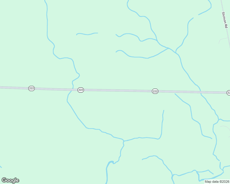 map of restaurants, bars, coffee shops, grocery stores, and more near 1026 Mullen Road in Stetson