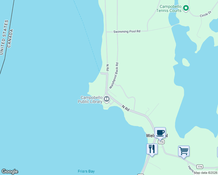 map of restaurants, bars, coffee shops, grocery stores, and more near 3 Welshpool Back Road in Welshpool