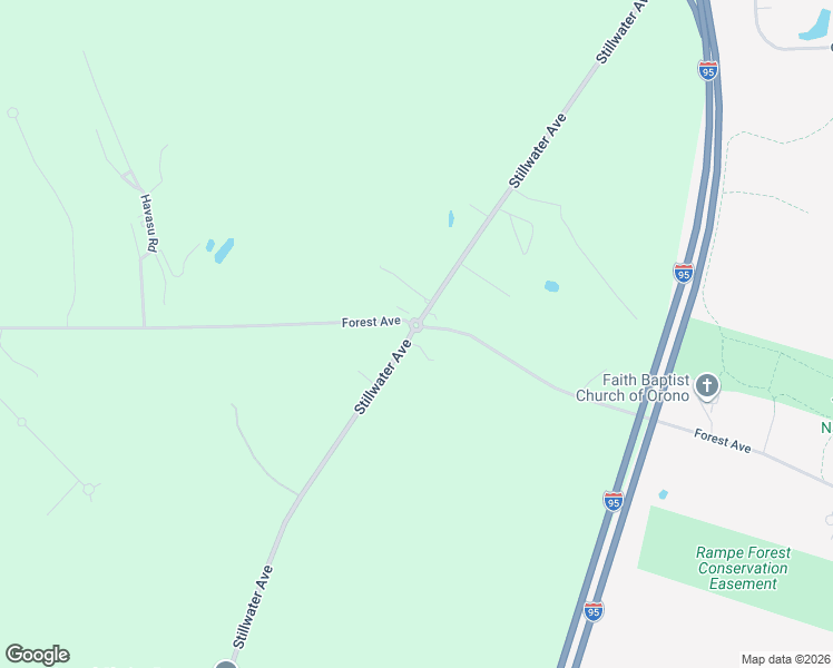 map of restaurants, bars, coffee shops, grocery stores, and more near 88 Stillwater Avenue in Orono