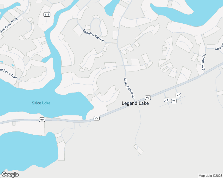 map of restaurants, bars, coffee shops, grocery stores, and more near W2101 Great Bear Road in Keshena