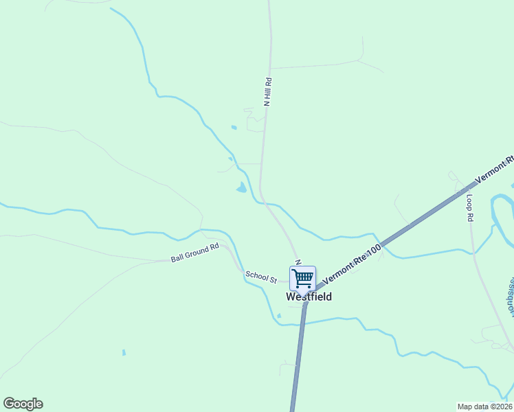 map of restaurants, bars, coffee shops, grocery stores, and more near 335 North Hill Road in Westfield