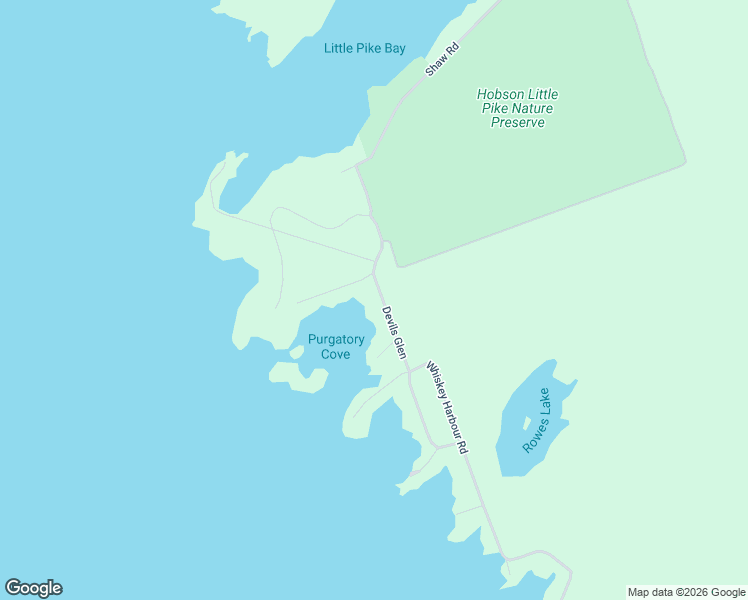map of restaurants, bars, coffee shops, grocery stores, and more near 55 Devils Glen in Wiarton