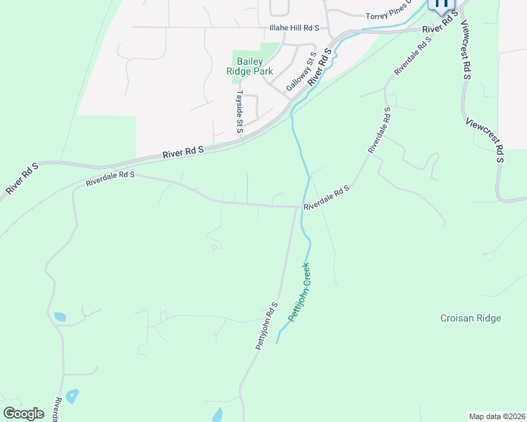 map of restaurants, bars, coffee shops, grocery stores, and more near 4227 Riverdale Road South in Salem