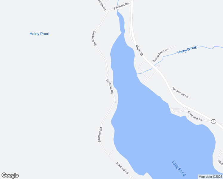 map of restaurants, bars, coffee shops, grocery stores, and more near Edelheid Road in Rangeley