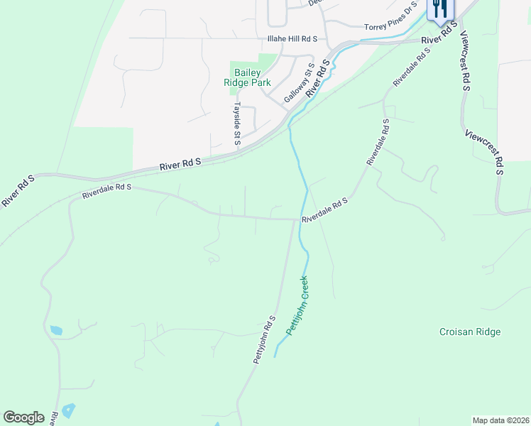 map of restaurants, bars, coffee shops, grocery stores, and more near 4227 Riverdale Road South in Salem