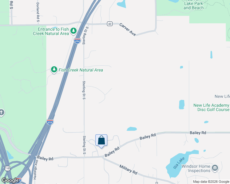 map of restaurants, bars, coffee shops, grocery stores, and more near 1528 Haller Court South in Maplewood