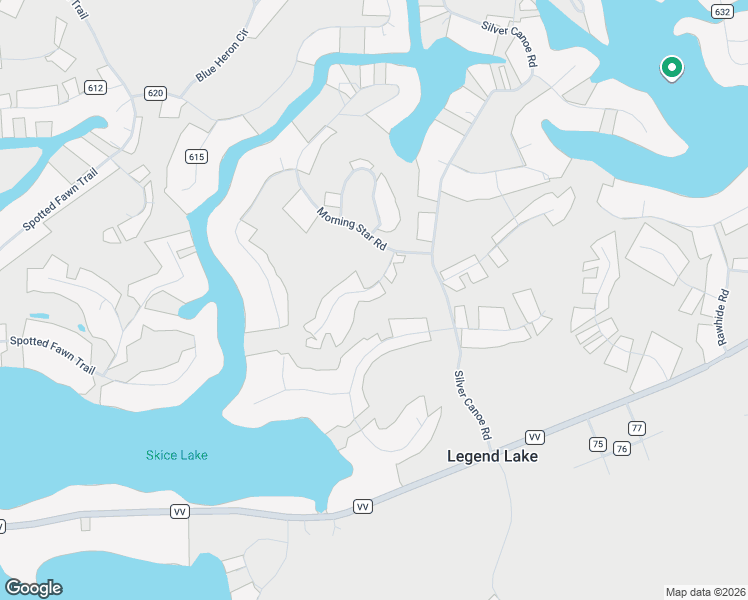 map of restaurants, bars, coffee shops, grocery stores, and more near 1955 Morning Star Trail in Keshena