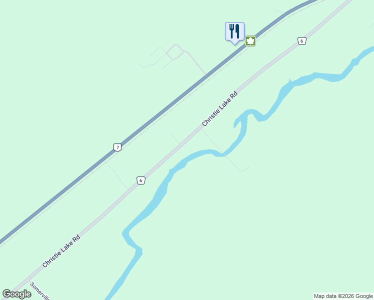 map of restaurants, bars, coffee shops, grocery stores, and more near 421 Christie Lake Road in Perth