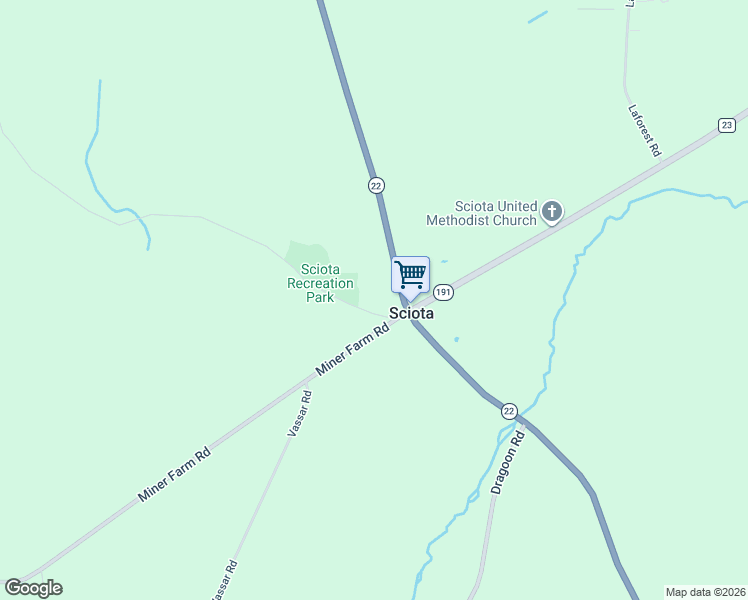 map of restaurants, bars, coffee shops, grocery stores, and more near 10 Gonyea Rd in West Chazy