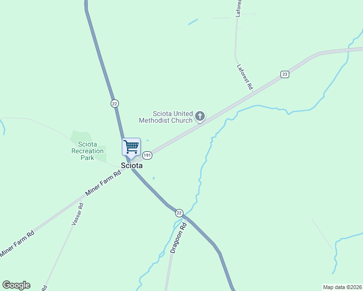 map of restaurants, bars, coffee shops, grocery stores, and more near 1913 Miner Farm Rd in West Chazy