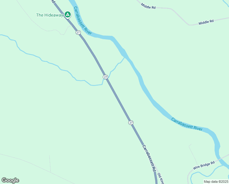 map of restaurants, bars, coffee shops, grocery stores, and more near 151 Carrabassett Road in New Portland
