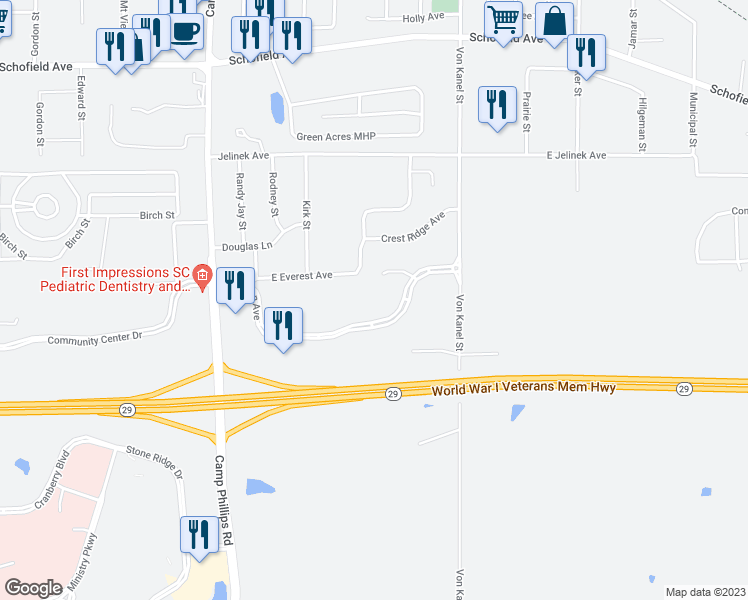 map of restaurants, bars, coffee shops, grocery stores, and more near 4602 Barbican Avenue in Weston
