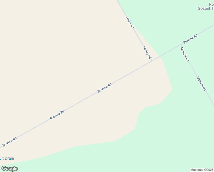 map of restaurants, bars, coffee shops, grocery stores, and more near 11296 Rowena Road in Iroquois