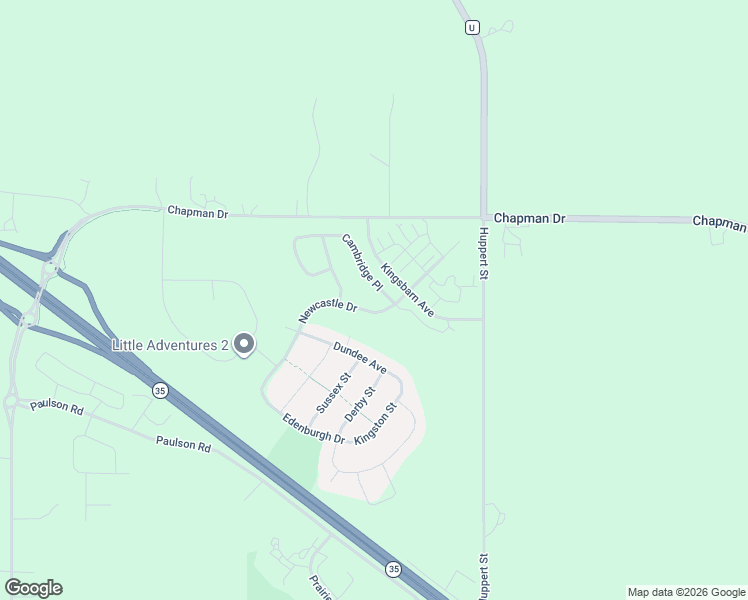 map of restaurants, bars, coffee shops, grocery stores, and more near 3413 Cambridge Place in River Falls