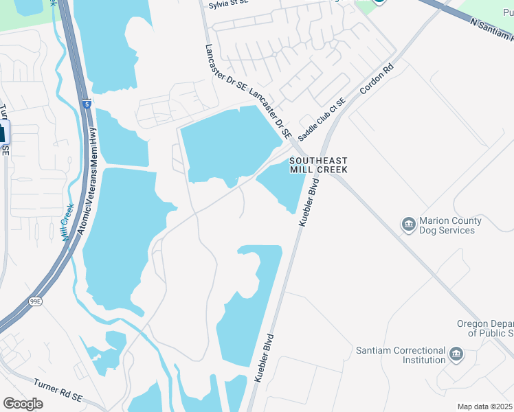 map of restaurants, bars, coffee shops, grocery stores, and more near 4105 Lancaster Drive Southeast in Salem