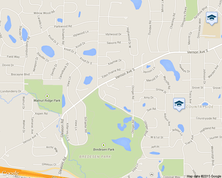 map of restaurants, bars, coffee shops, grocery stores, and more near 6124 Sherman Circle in Minneapolis