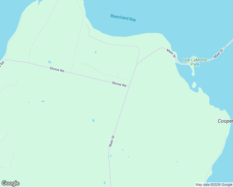 map of restaurants, bars, coffee shops, grocery stores, and more near 41 Shrine Road in Isle La Motte