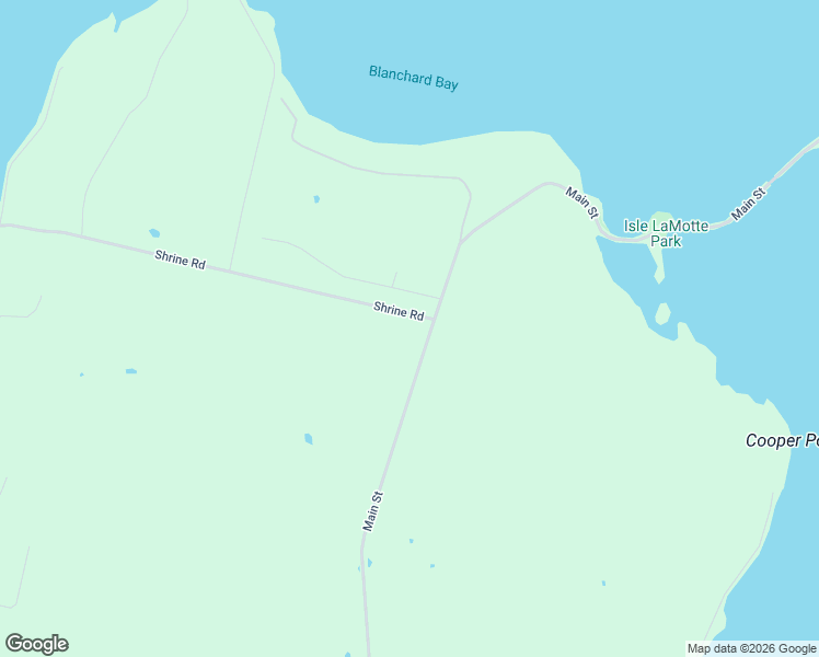 map of restaurants, bars, coffee shops, grocery stores, and more near 41 Shrine Road in Isle La Motte