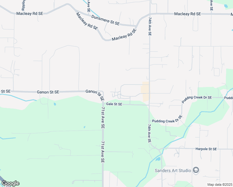 map of restaurants, bars, coffee shops, grocery stores, and more near 2887 74th Avenue Southeast in Salem