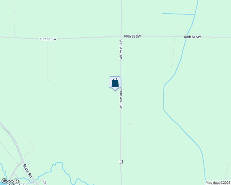 map of restaurants, bars, coffee shops, grocery stores, and more near 8035 20th Avenue Southwest in Montevideo