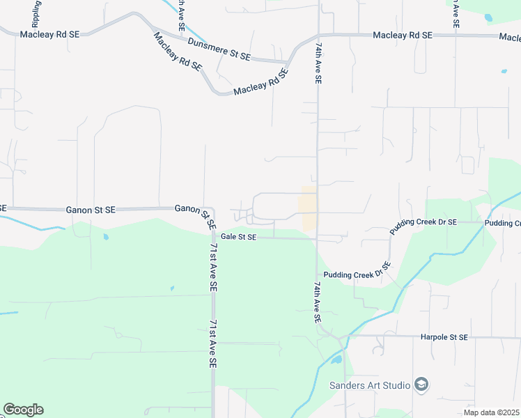 map of restaurants, bars, coffee shops, grocery stores, and more near 2887 74th Avenue Southeast in Salem