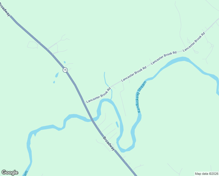 map of restaurants, bars, coffee shops, grocery stores, and more near 160 Lancaster Brook Road in Glenburn