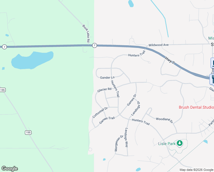 map of restaurants, bars, coffee shops, grocery stores, and more near 9472 Glacier Rd in Minnetrista