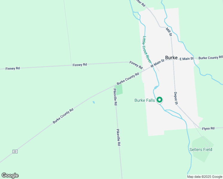 map of restaurants, bars, coffee shops, grocery stores, and more near 605 Pikeville Rd in Burke