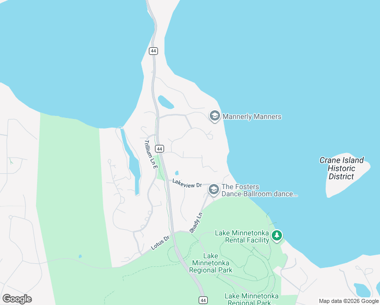 map of restaurants, bars, coffee shops, grocery stores, and more near 4243 Stonebridge Circle in Mound