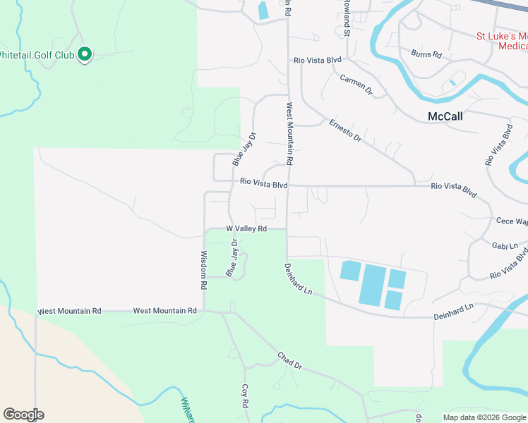 map of restaurants, bars, coffee shops, grocery stores, and more near 113 Broken Pine Lane in McCall