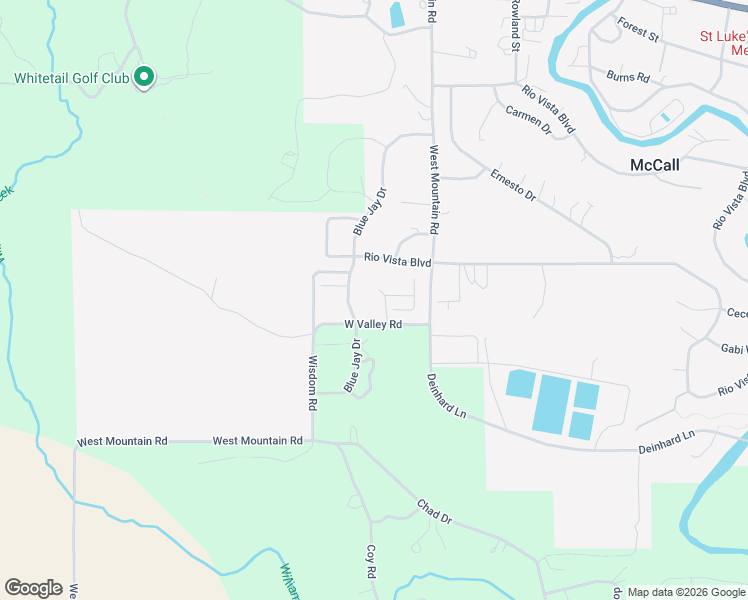 map of restaurants, bars, coffee shops, grocery stores, and more near 113 Broken Pine Lane in McCall