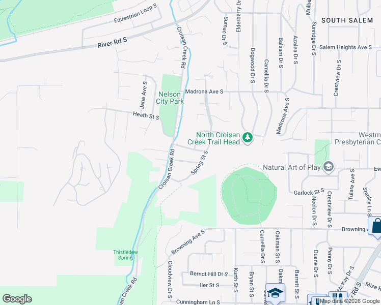 map of restaurants, bars, coffee shops, grocery stores, and more near 1995 Roberta Avenue South in Salem
