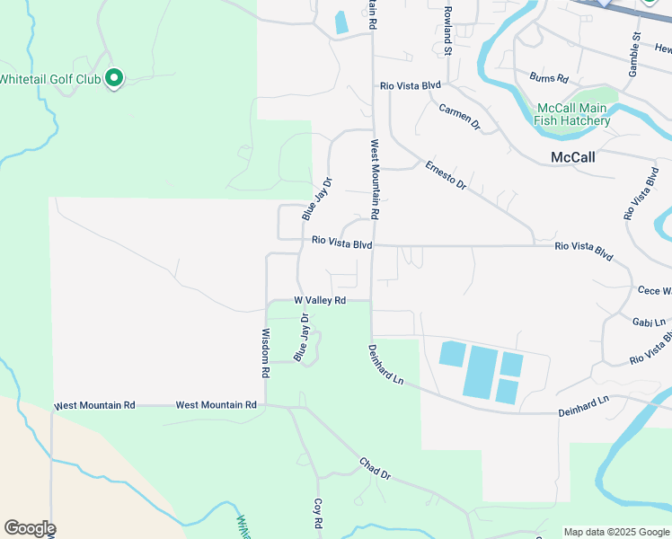 map of restaurants, bars, coffee shops, grocery stores, and more near 113 Broken Pine Lane in McCall