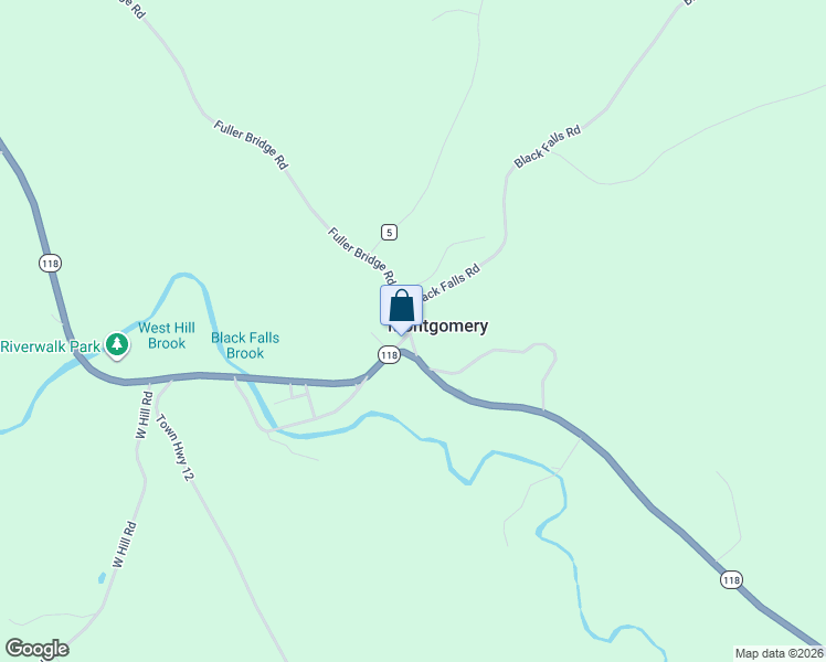 map of restaurants, bars, coffee shops, grocery stores, and more near 60 South Richford Road in Montgomery