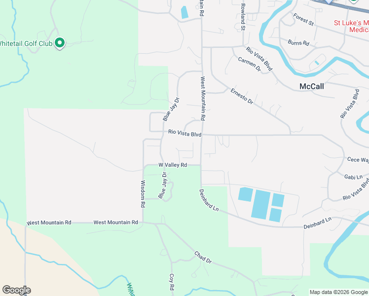 map of restaurants, bars, coffee shops, grocery stores, and more near 113 Broken Pine Lane in McCall