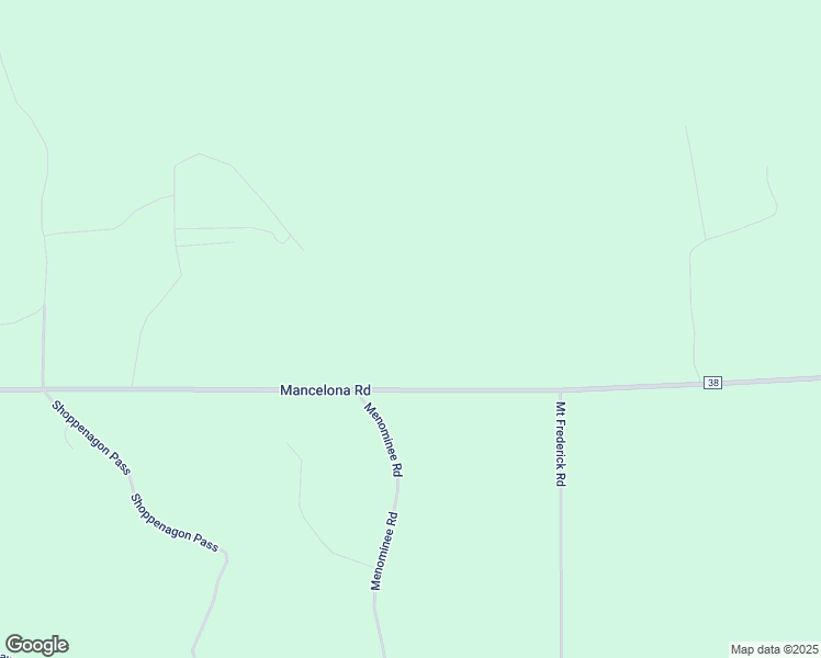map of restaurants, bars, coffee shops, grocery stores, and more near 6201-6297 Mancelona Road in Gaylord
