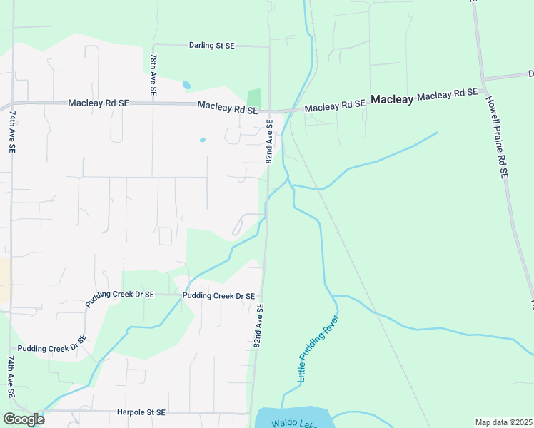 map of restaurants, bars, coffee shops, grocery stores, and more near 2548 82nd Avenue Southeast in Salem