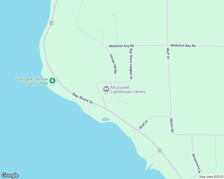 map of restaurants, bars, coffee shops, grocery stores, and more near 4607 Bay Shore Heights Circle in Sturgeon Bay