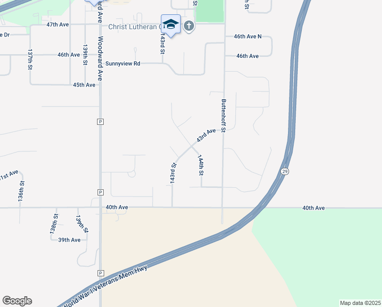 map of restaurants, bars, coffee shops, grocery stores, and more near 4277 143rd Street in Chippewa Falls