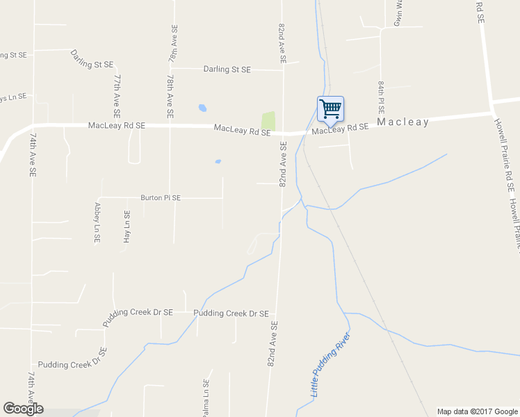 map of restaurants, bars, coffee shops, grocery stores, and more near 2413 82nd Avenue Southeast in Salem