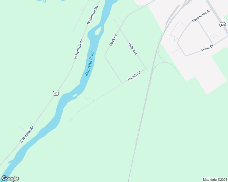 map of restaurants, bars, coffee shops, grocery stores, and more near 63 Hough Rd in Massena