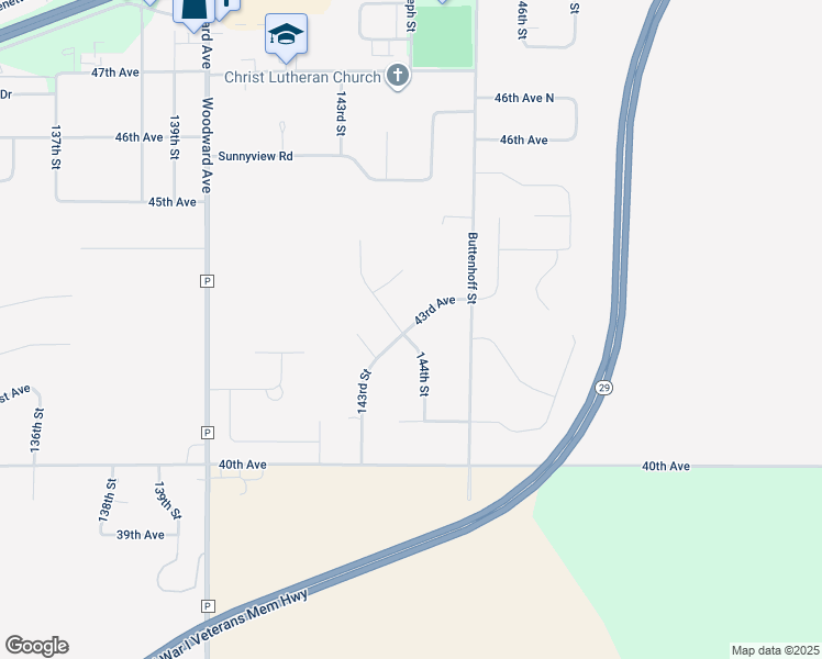 map of restaurants, bars, coffee shops, grocery stores, and more near 4277 143rd Street in Chippewa Falls