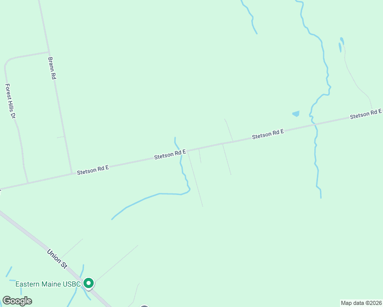 map of restaurants, bars, coffee shops, grocery stores, and more near 194 Stetson Road East in Levant