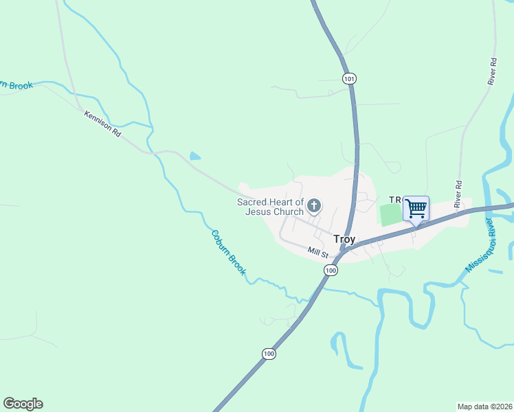 map of restaurants, bars, coffee shops, grocery stores, and more near 259 South Pleasant Street in Orleans County