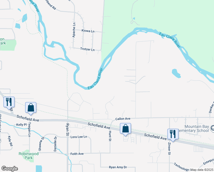 map of restaurants, bars, coffee shops, grocery stores, and more near in Weston